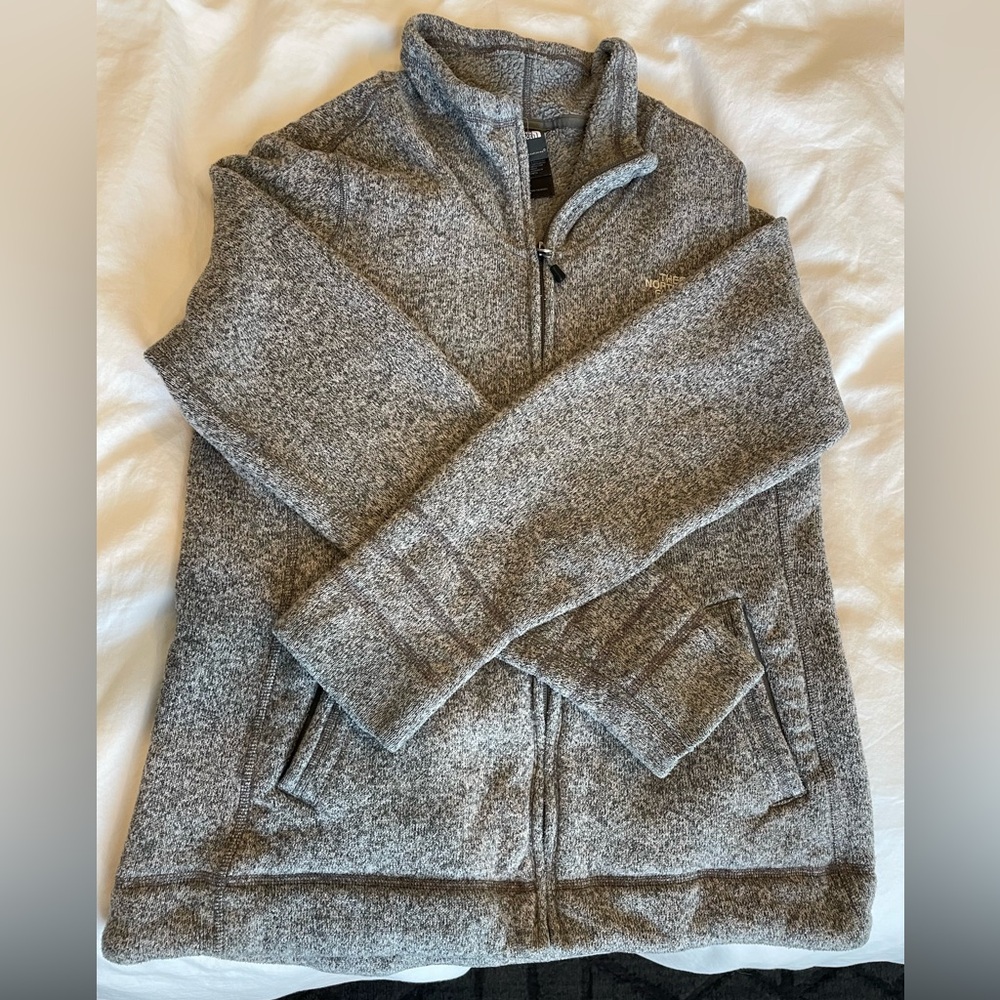 🤩TNF Gray Full-Zip Jacket